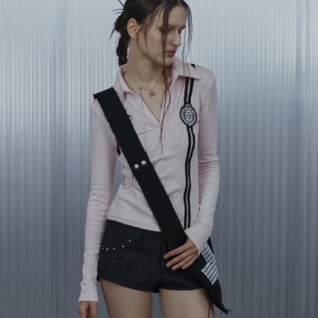 SETUP EXE WAFFEN LINE COLLAR TEE