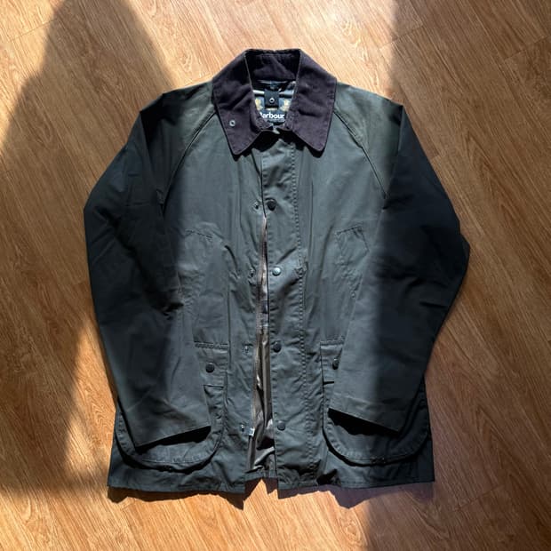 바버 비데일 왁스 자켓