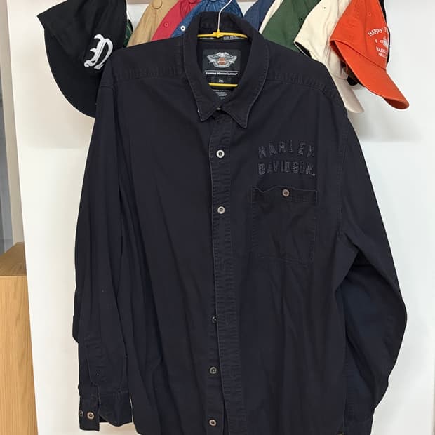 빈티지 할리데이비슨 셔츠 2XL