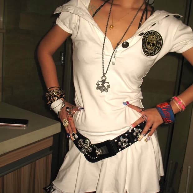 구함) 빈티지 y2k 갸루깔 원피스 구해요