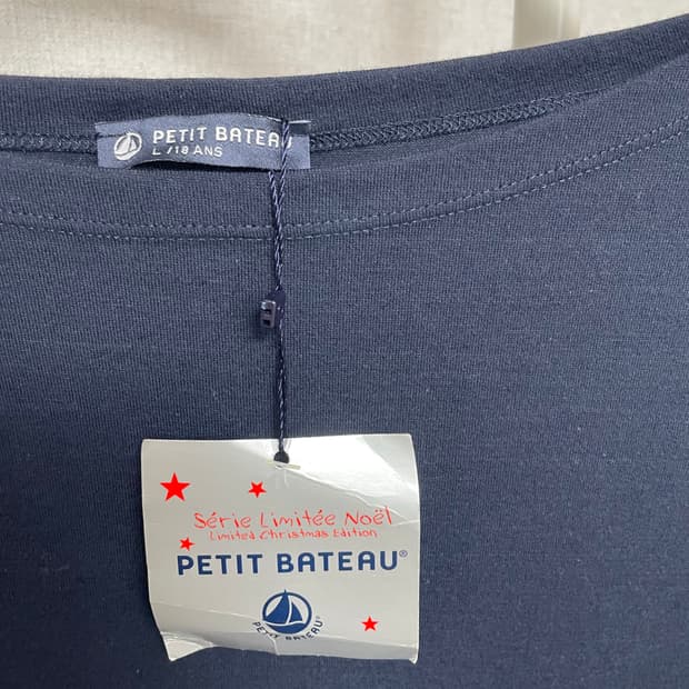 (새상품) 프랑스 쁘띠바또 면 원피스 Petit Bateau