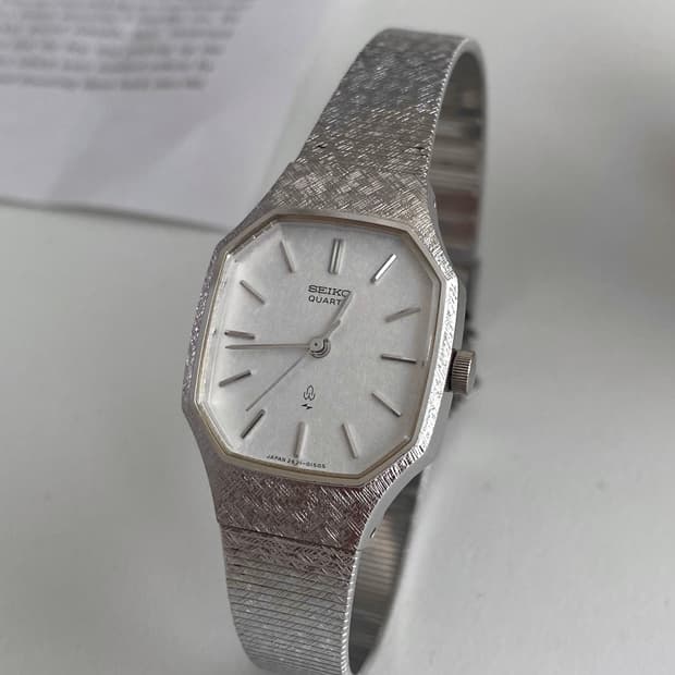 Seiko 세이코 옥타곤 쿼츠 레이디스