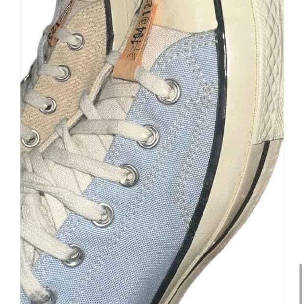 컨버스 척테일러 70 로우 하이브리드 텍스처 라이트 트윈 블루