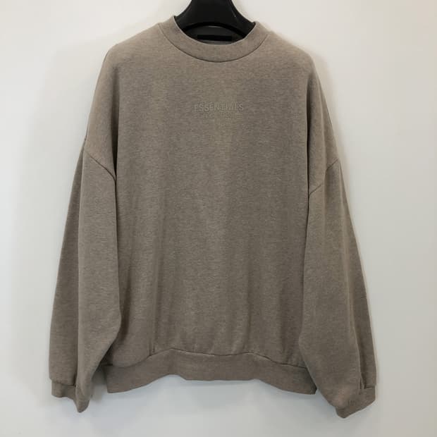 에센셜 크루넥 코어헤더 스웻셔츠 L