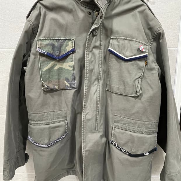 아뜰리에리페어 알파인더스트리 m65야상