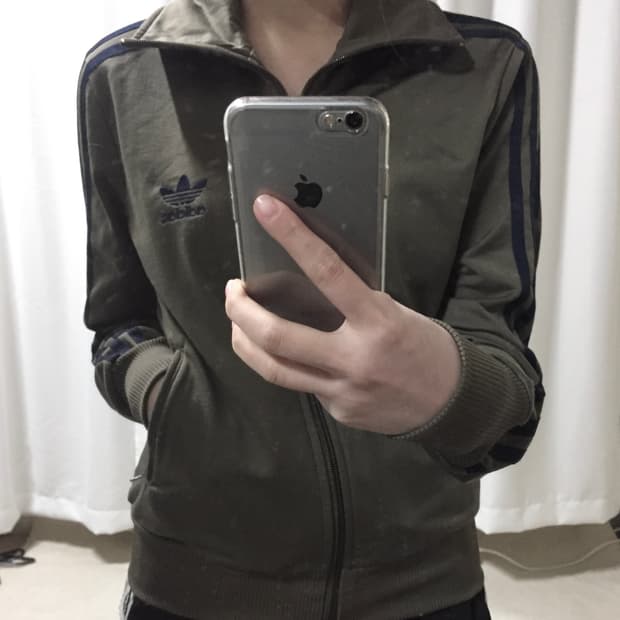 아디다스 카키 파이어버드 제니 트랙탑 져지