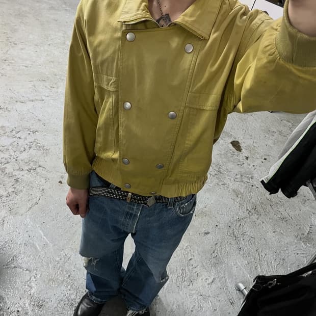 York Reine fade bomber jacket