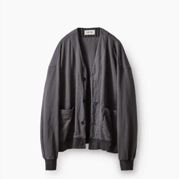 이얼즈어고 저지코튼 가디건 m사이즈