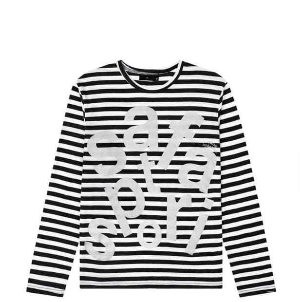 사파리스팟 스트라이프 긴팔 티셔츠