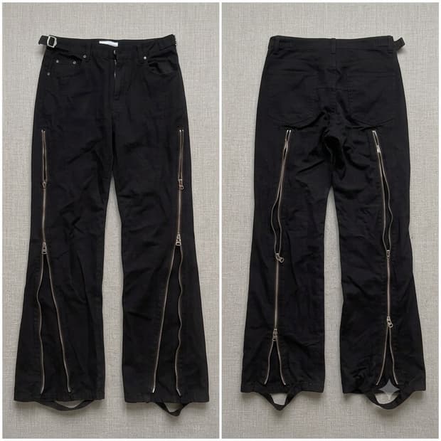 (새상품급)스키즘인듀싱 CONVERTIBLE ZIP UP JEANS