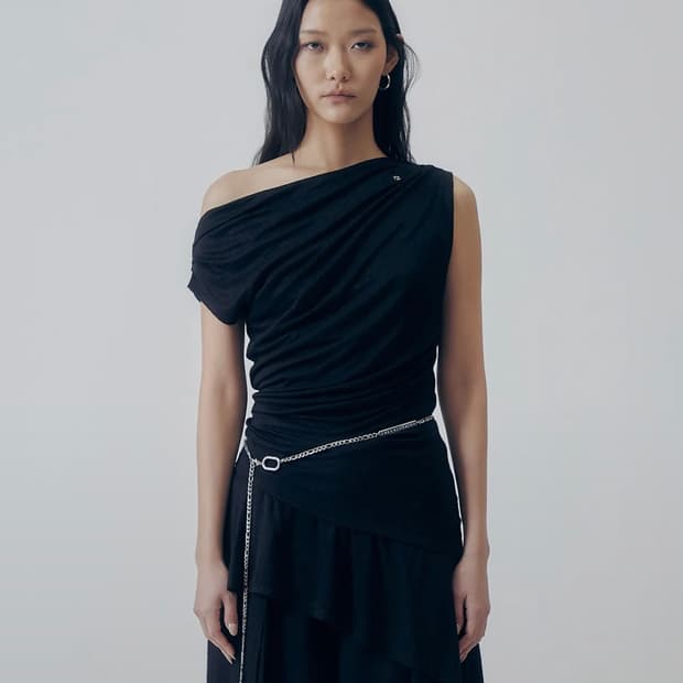트리밍버드 원피스 Ruched Soft Jersey One-piece