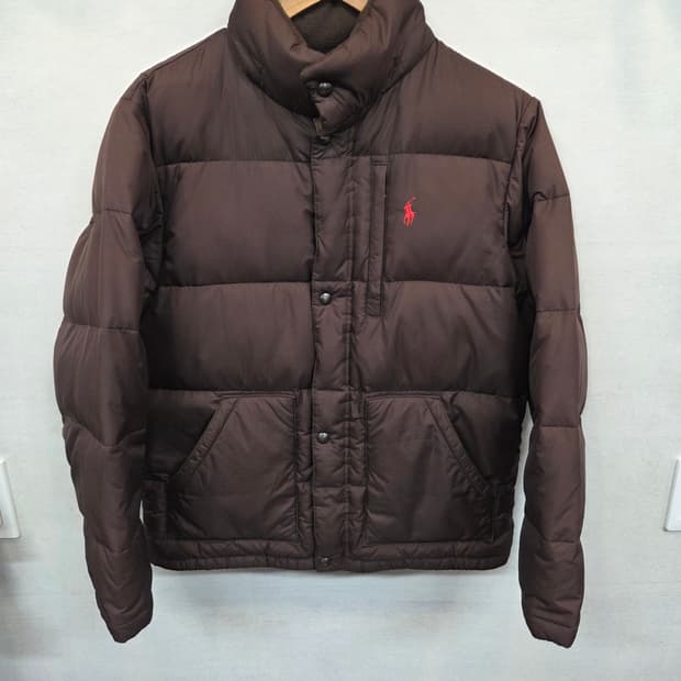 폴로랄프로렌 키즈 주니어 딥브라운 패딩 16 18 성인 95