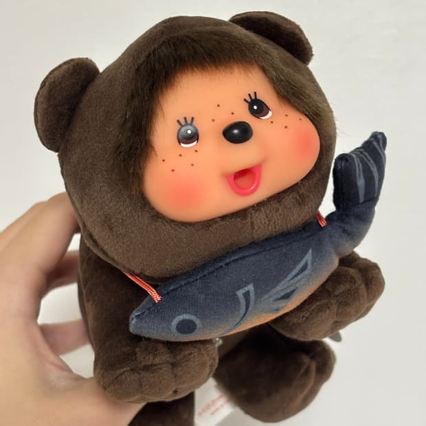 훗카이도 연어 곰 몬치치