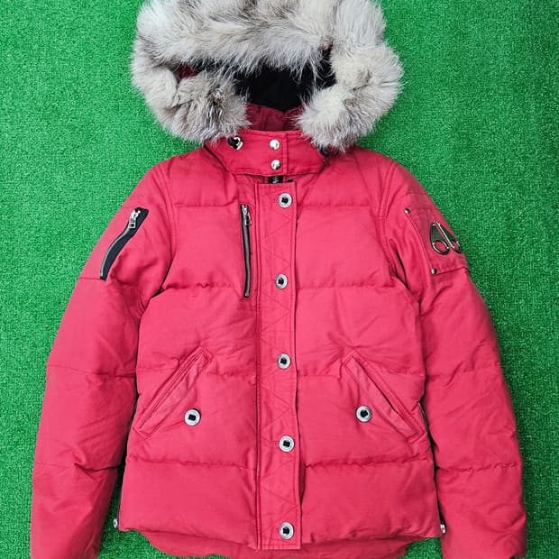 (정품)무스너클 여성 패딩 S/P 빨강
