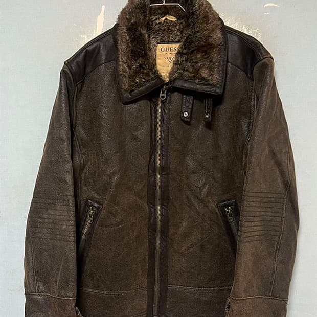 GUESS 게스 남자 무스탕 캐주얼 XL 100-105 