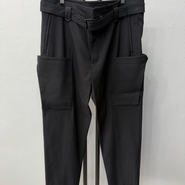 정품) 시스템옴므 한섬 빅사이즈 벨트 카고 팬츠 88(38-39)