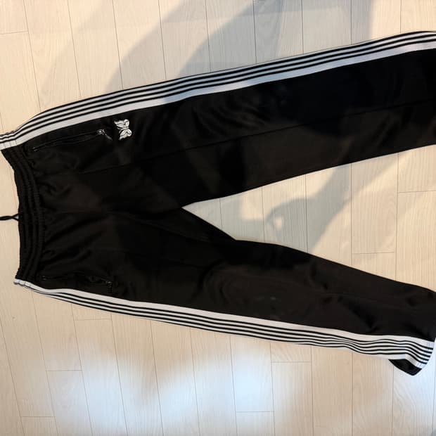 니들스 X 프릭스스토어 팬츠 S 검흰