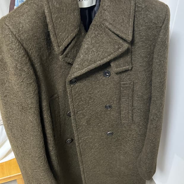 렉토 25FW 라마 울 빈티지 피코트 (S)