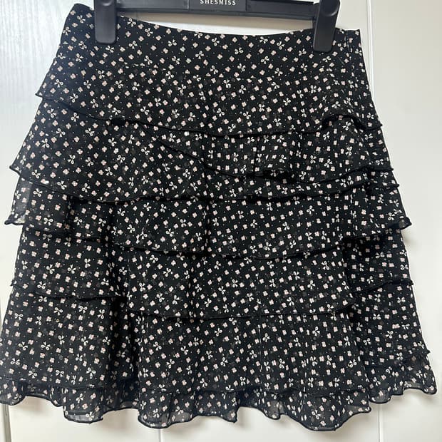 빈티지 리본 캉캉 스커트