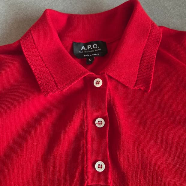 A.P.C 100% cotton knit M