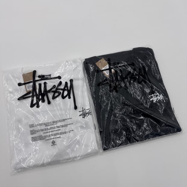 (새상품)스투시 베이직 반팔