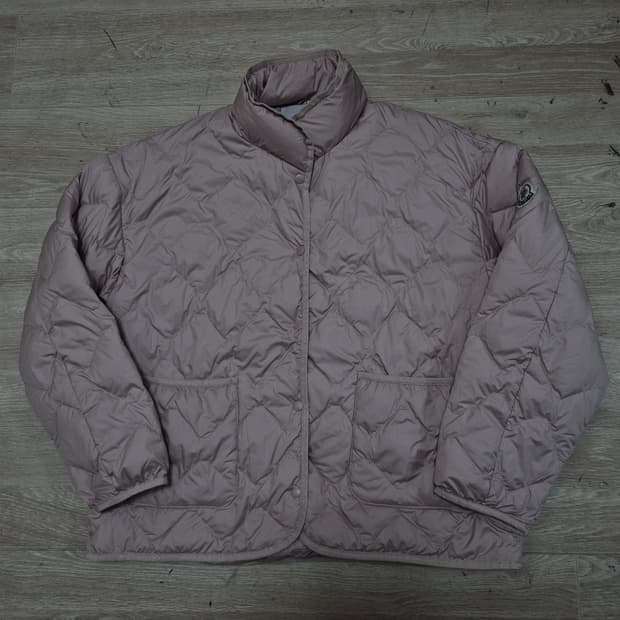 몽클레어 여성 사이드와펜 퀼팅 경량패딩 점퍼 L(100)