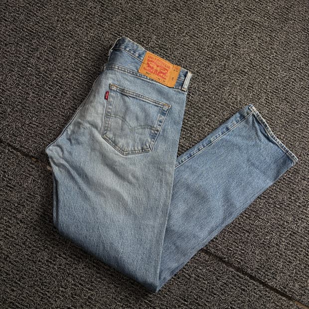 리바이스 501 오리지널 레귤로 데님 팬츠 2168