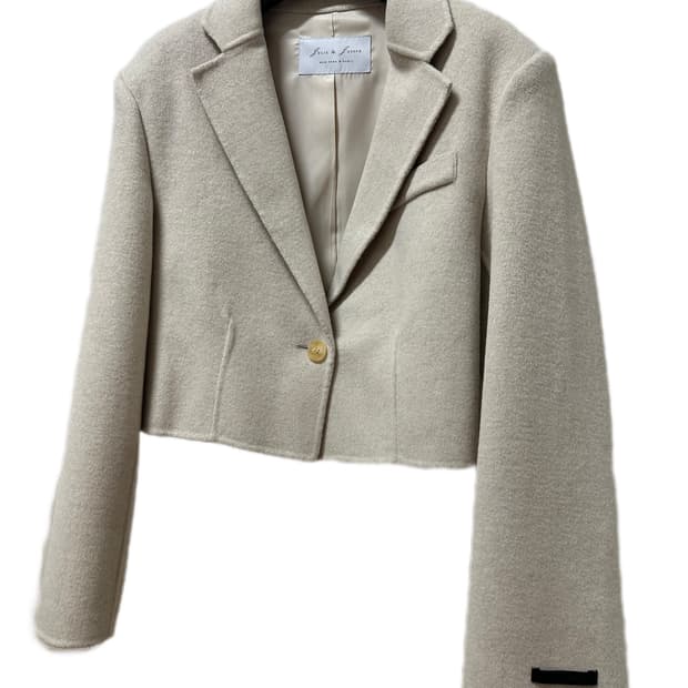 (새상품) 제평 고퀄 핸드메이드 울캐시미어 자켓 색2가지