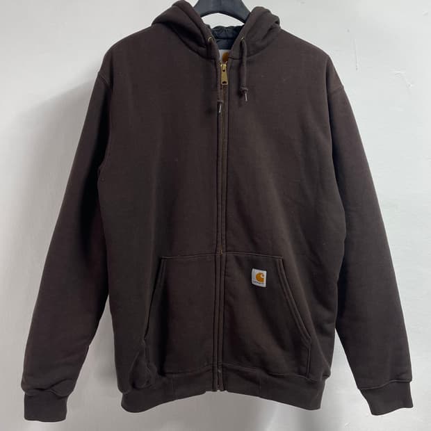  칼하트 브라운 누빔 후드집업(on.405)  