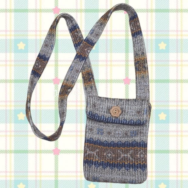 허그유어스킨 미니 빈티지 크로스백 