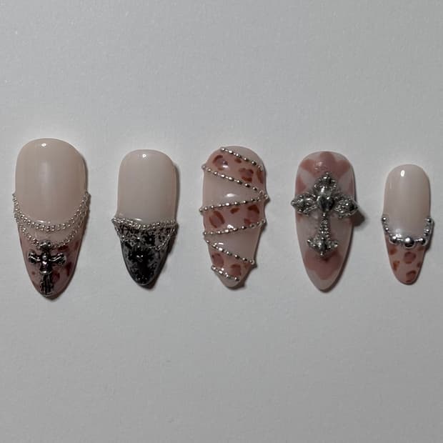 Leopard Glam with Chains