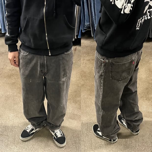 00s 리바이스560 블랙진 (32“)