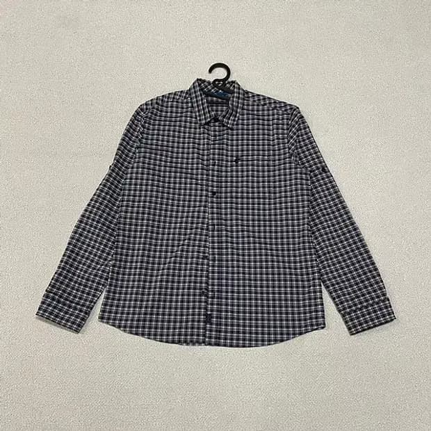 XL 네파 체크 셔츠 남방 N.4199