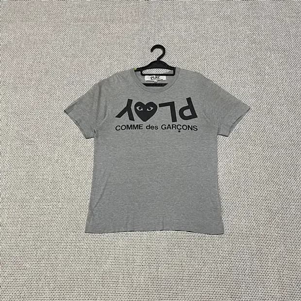 M 꼼데가르송 여성 라운드 반팔티 N.4845