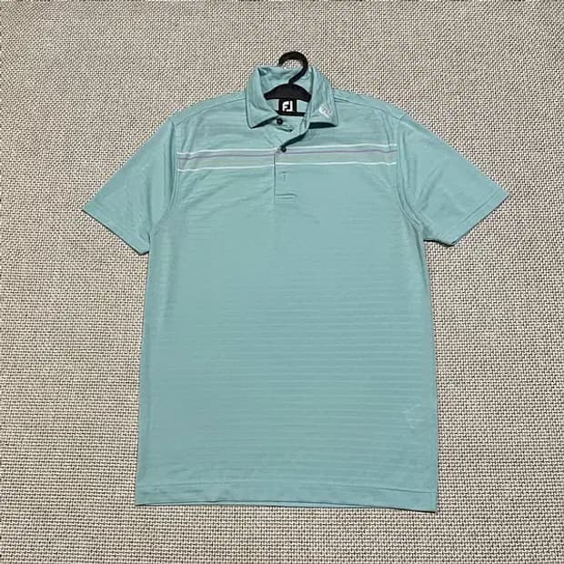 M 풋조이 골프 기능성 반팔 카라티 N.4989
