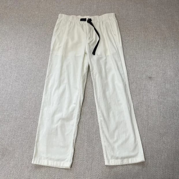 XL 커버낫 린넨 와이드 바지 하의 N.7913