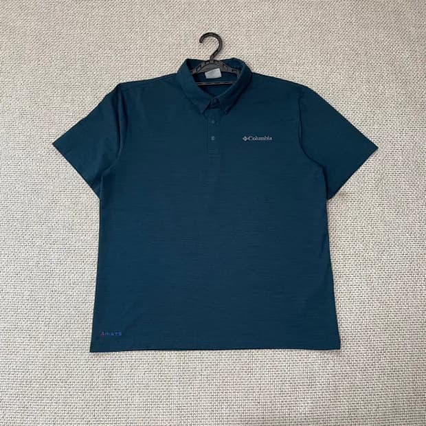 2XL 컬럼비아 등산 기능성 반팔 카라티 N.7982