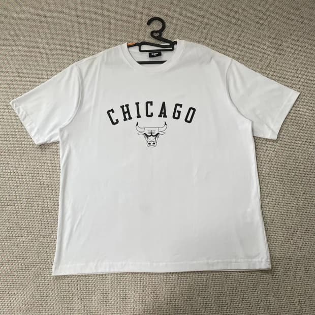 2XL NBA 시카고불스 라운드 반팔티 N.8190