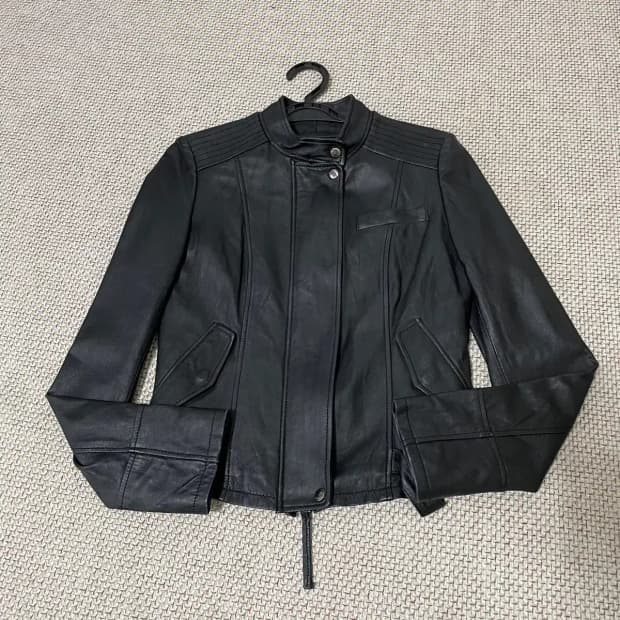 XS BCBG 여성 양가죽 자켓 N.7561
