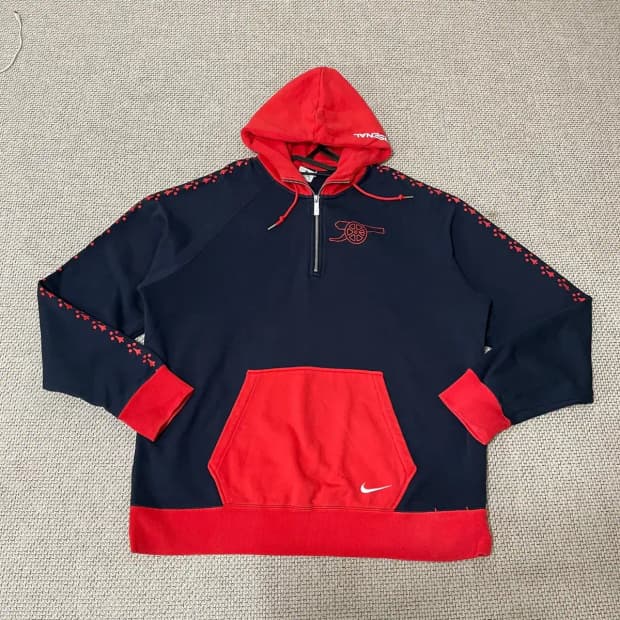 2XL 나이키 아스날 후드티셔츠 N.7625