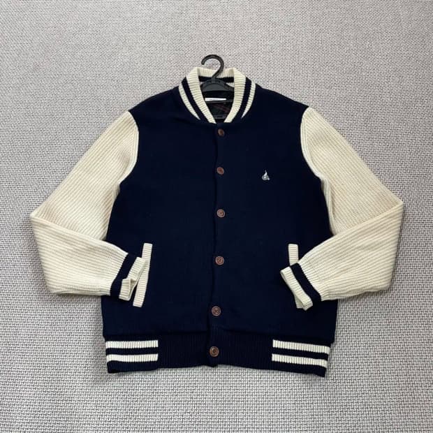 2XL 빈폴 바시티 자켓 니트재질 N.8978