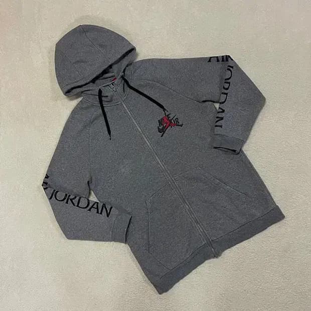 L 나이키 조던 기모 후드집업 B.173