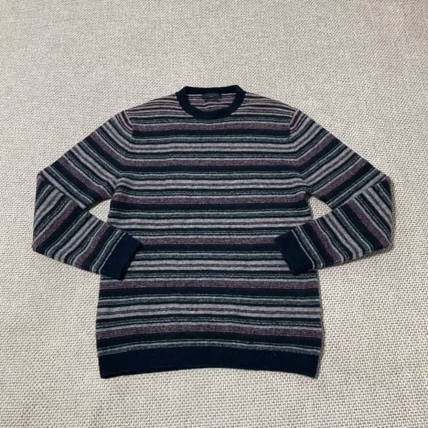 XL 다니엘 피에솔리 시리즈 스트라이프 니트  N.9488