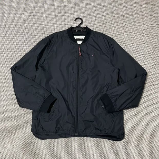 L 타미힐피거 블루종 바람막이 자켓 N.9482