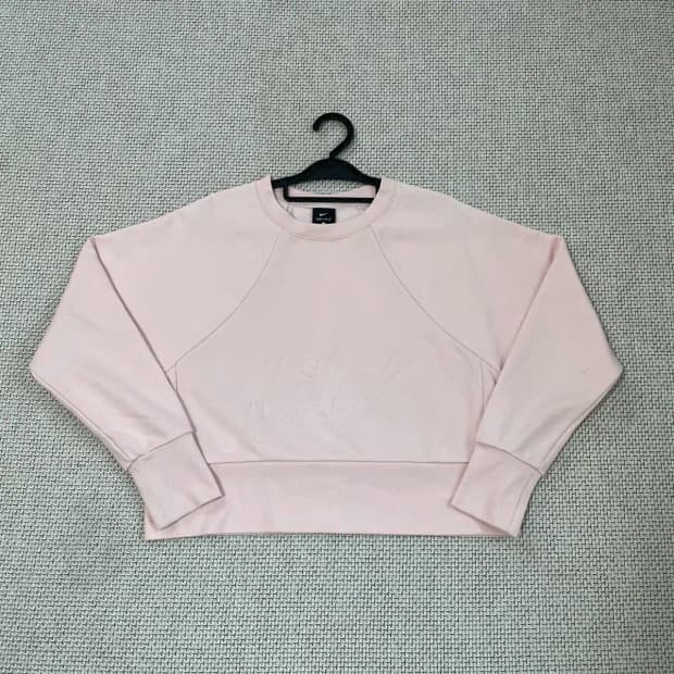 S 나이키 크롭 여성 맨투맨 N.8529