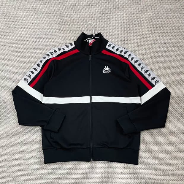 M 카파 사이드로고 트레이닝복 집업 상의 N.8582