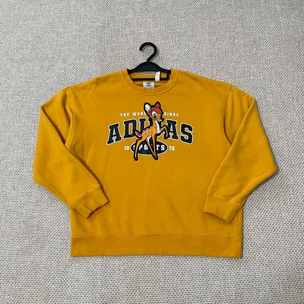 S 아디다스 라운드 맨투맨 N.8870