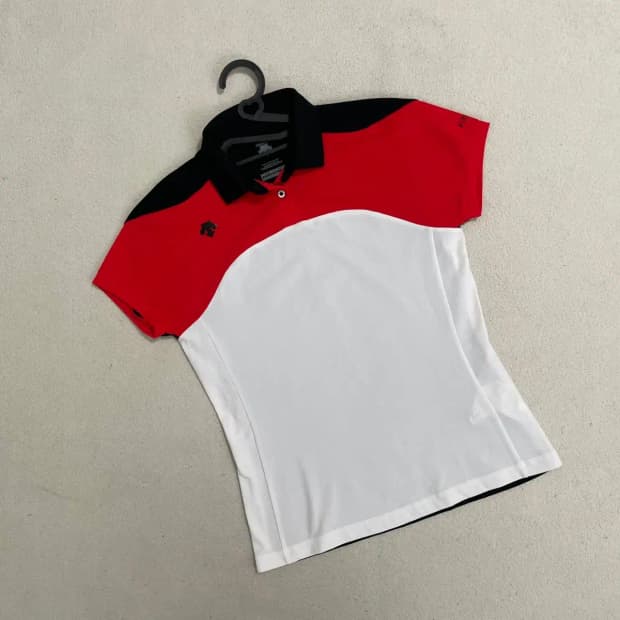 S 데상트 여성 반팔 카라티셔츠 B.4197