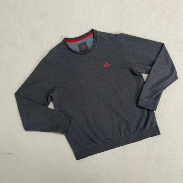 L 아디다스 라운드 맨투맨 B.4244