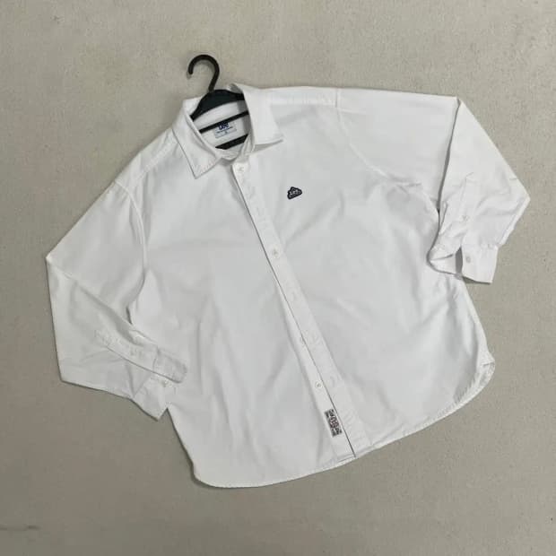 S LEE 화이트 셔츠 남방 B.4261